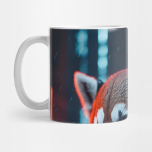 Red Panda Rain Rebel Mug